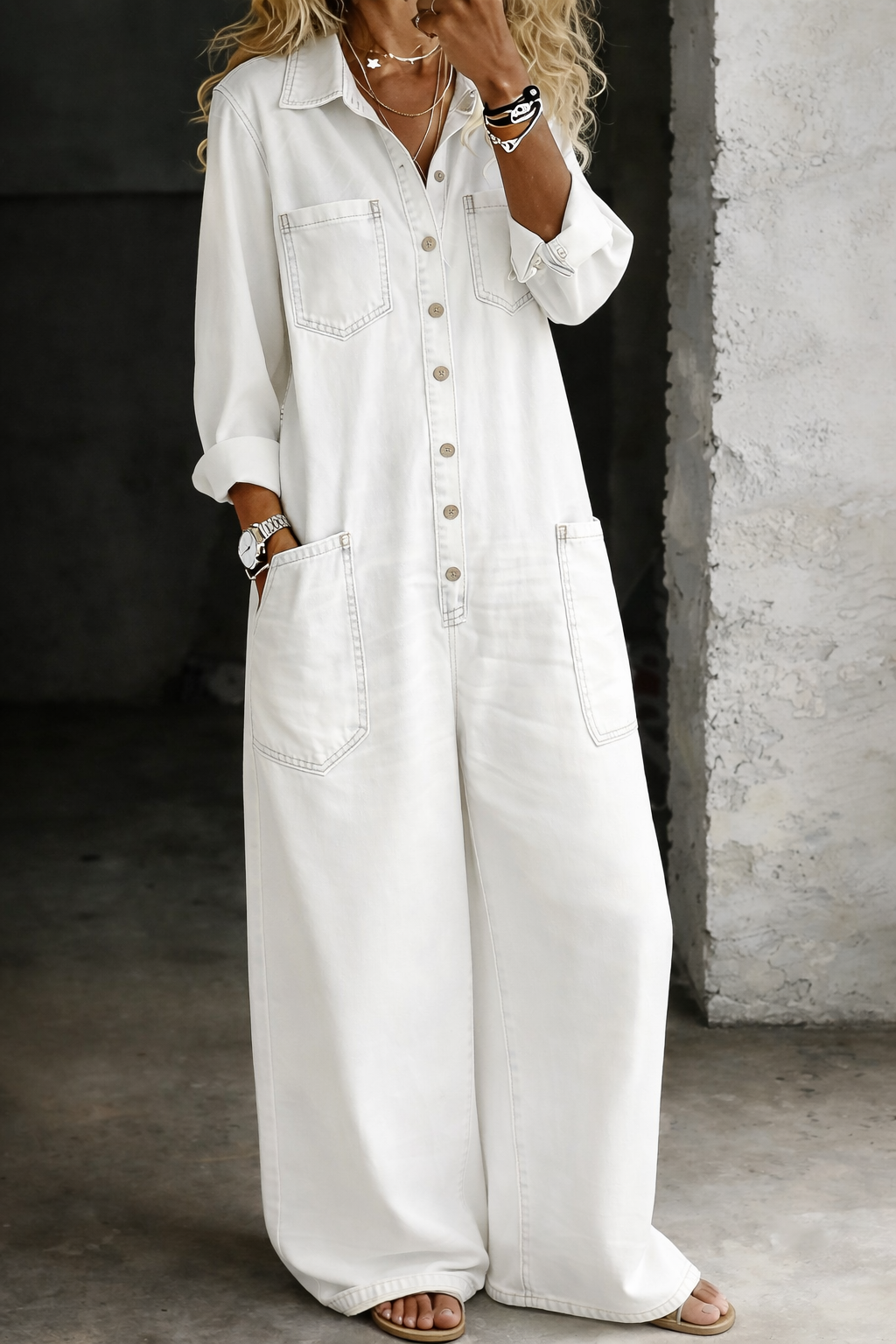 Lena | Comfortabele Casual Tuinbroek