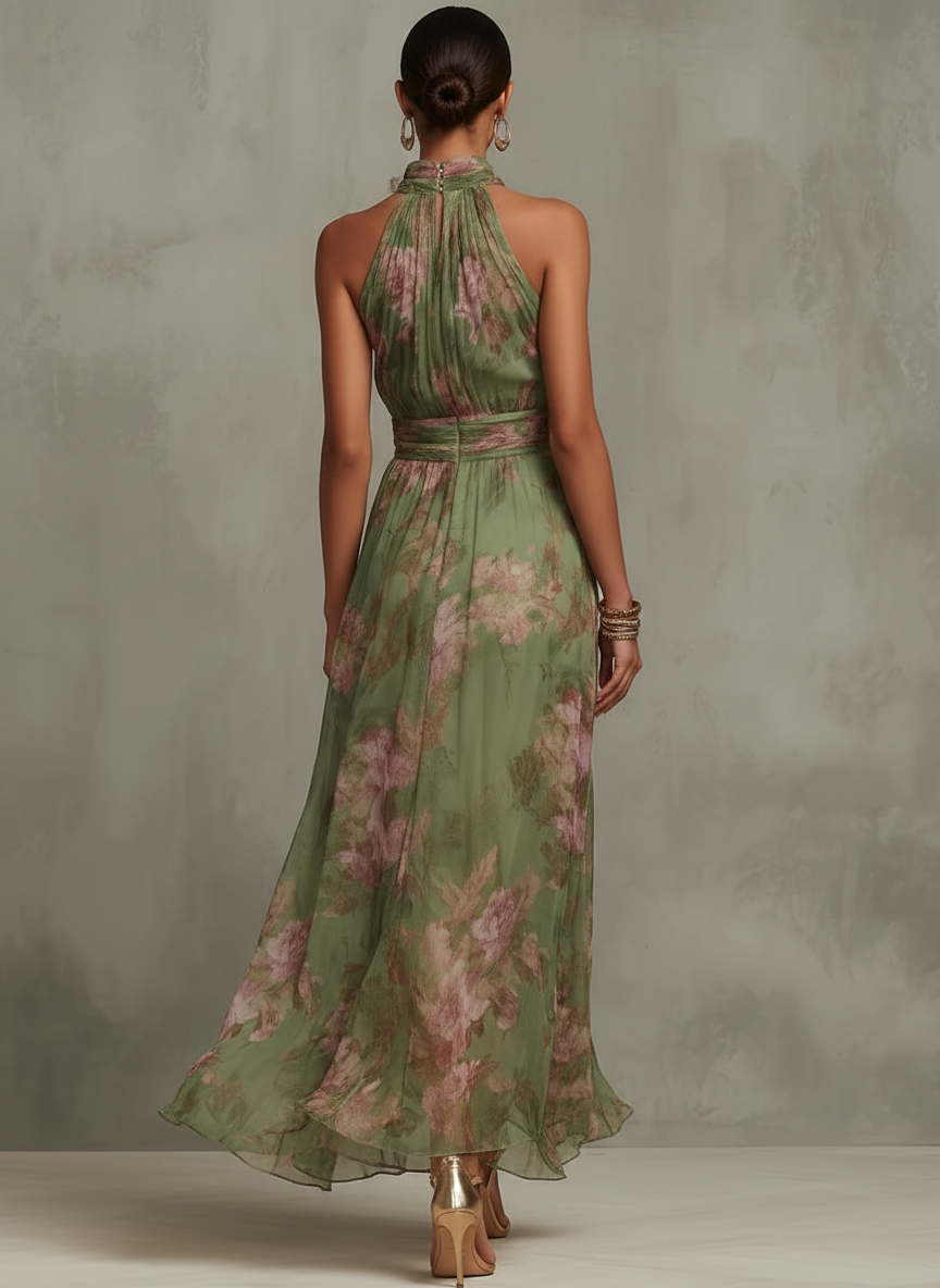 Aurora | Maxi Jurk met Bloemenprint