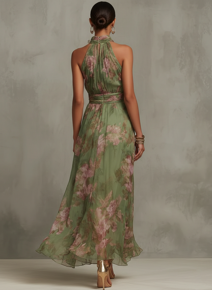Aurora | Maxi Jurk met Bloemenprint